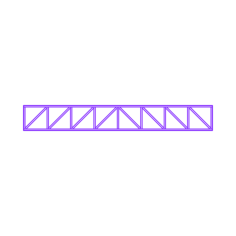 Buildings Trusses Flat Howe Vinyl Cutting Svg File, Free Vectors File